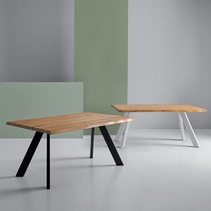 Mesa Lucina madera fija