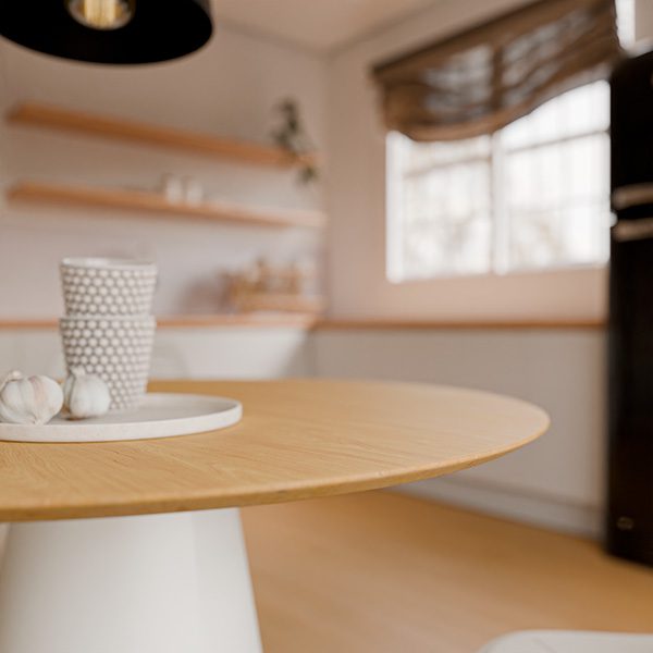 Mesa Daisy madera fija 100cm. - Imagen 23