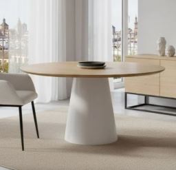 Mesa Daisy madera fija 100cm. - Imagen 28