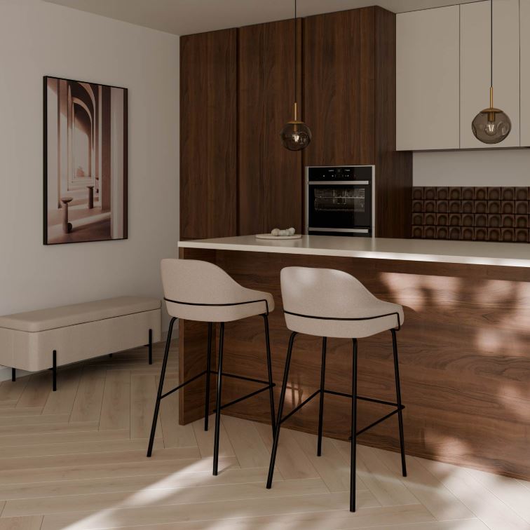 Taburete alto Louis - Imagen 3