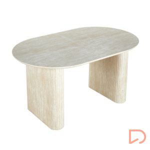 Mesa Pietra Travertino laminada extensible