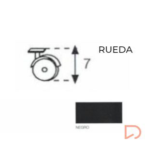 Juego 5 Patas Rueda