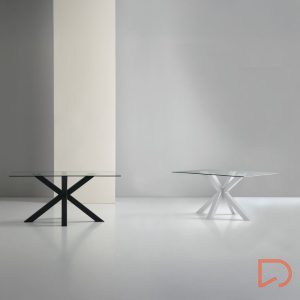 Mesa Demi cristal fija