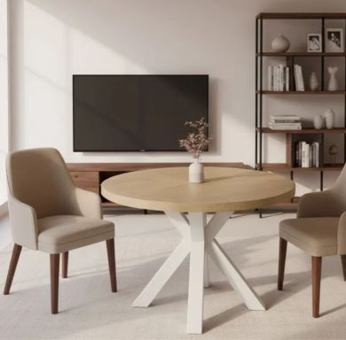 Mesa Beverly madera fija