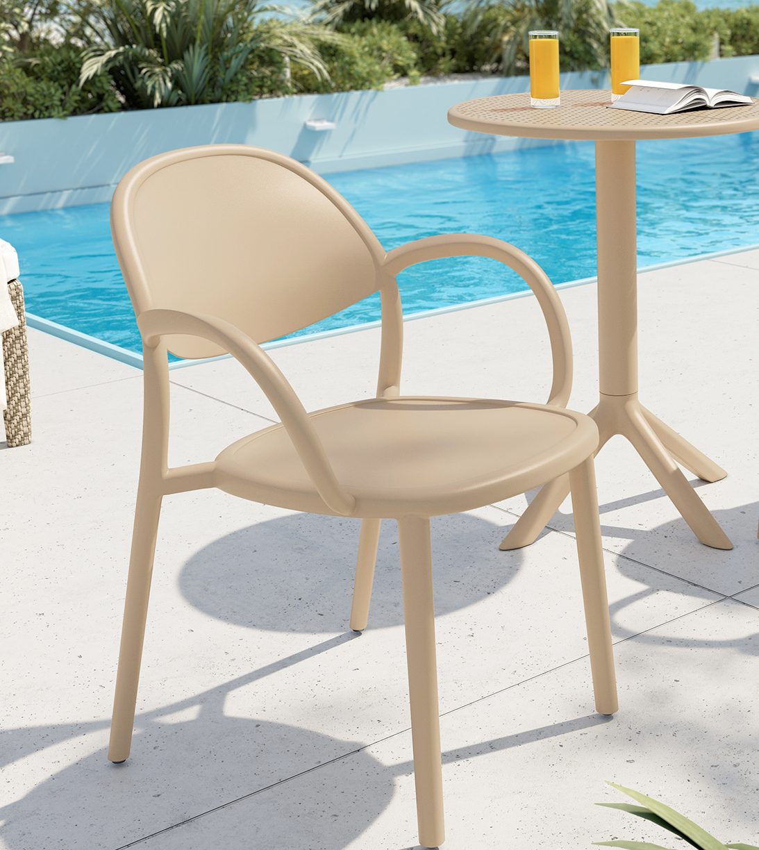 Silla Bora Exterior "pack 4 unidades"