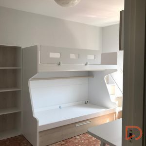 Dormitorio Juvenil con tren