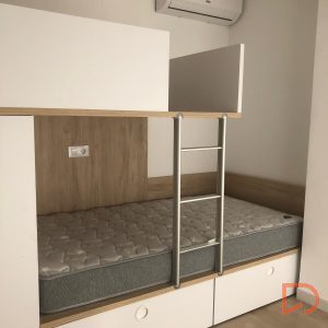 Dormitorio Juvenil con tren