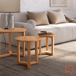 "Juego de 3" Mesas centro Feroe