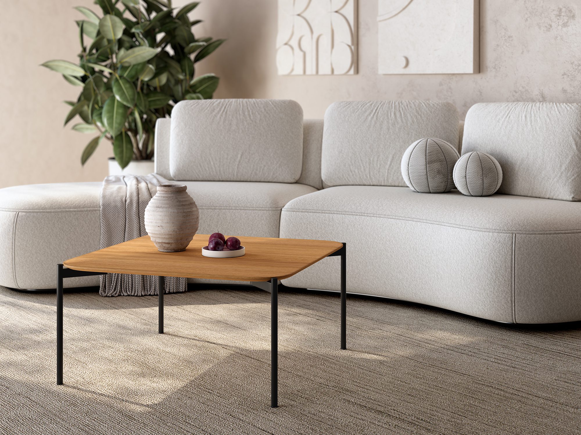 Mesa centro Java 080cm