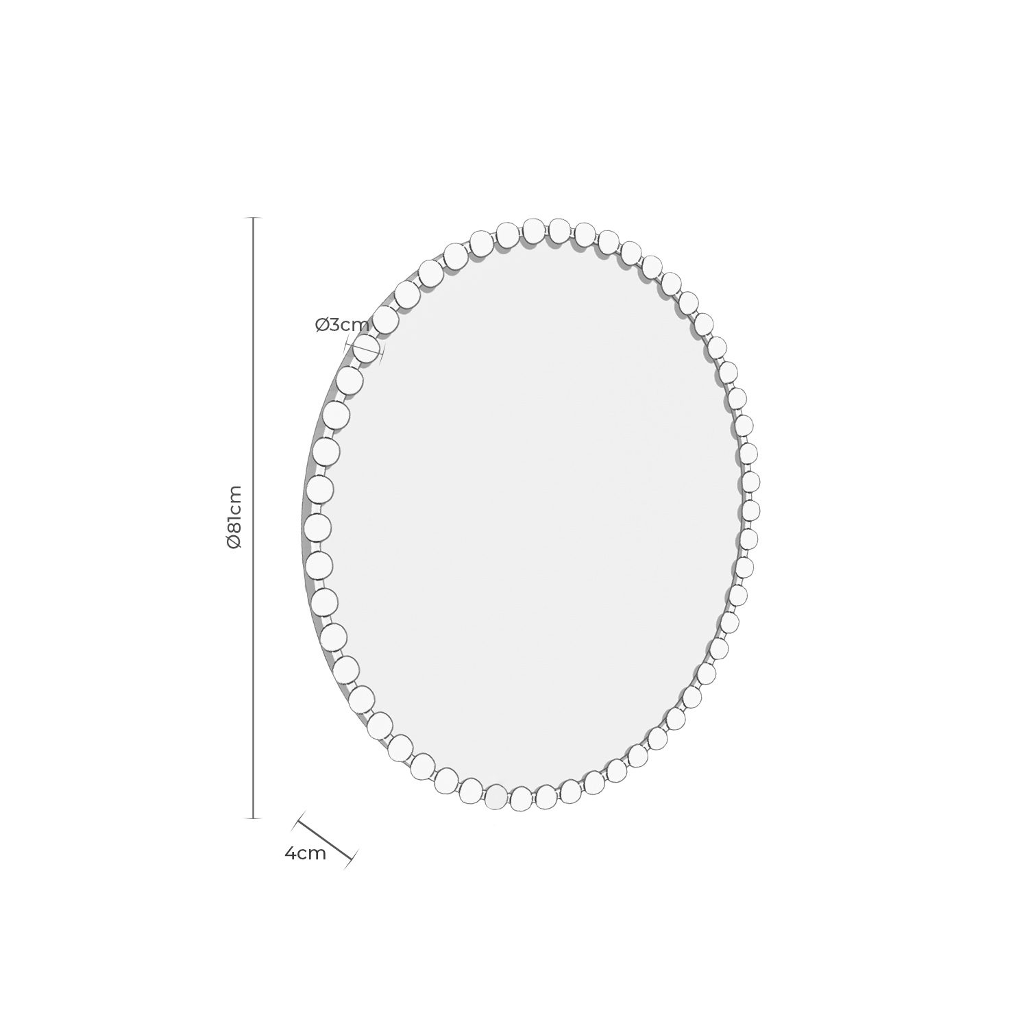 Espejo Recibidor Brescia - Imagen 6