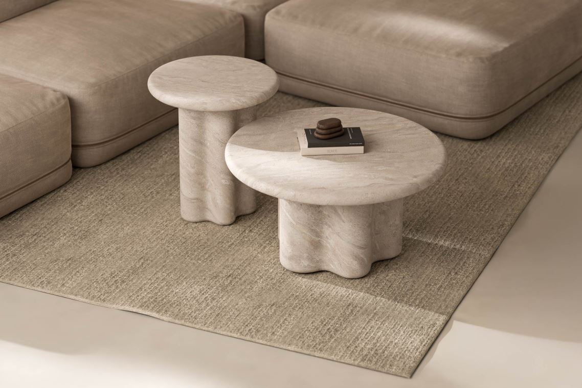 Mesa centro Luigi microcemento - Imagen 2