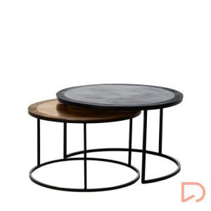 "Juego de 2" Mesas centro Jayesh