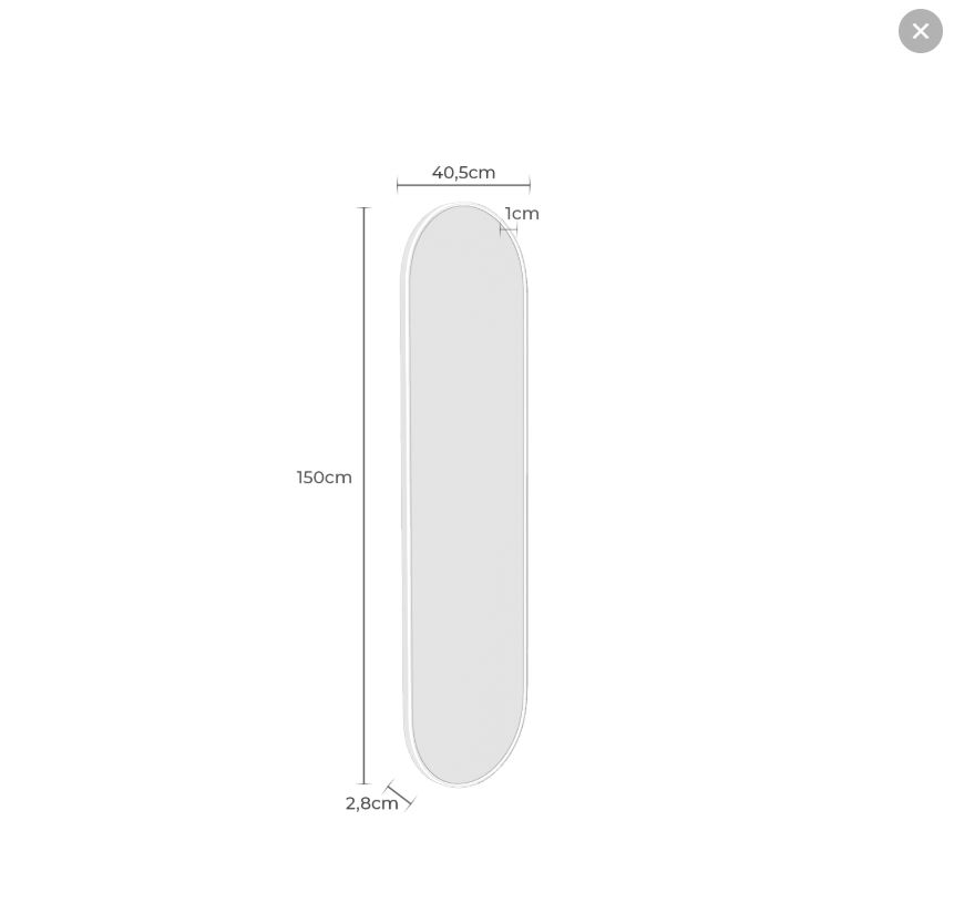 Espejo de pie Coimbra - Imagen 6