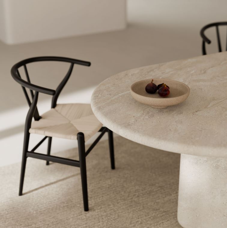 Mesa Lorraine microcemento fija - Imagen 3