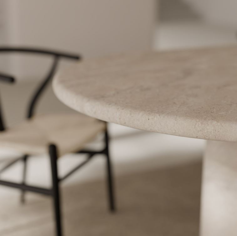 Mesa Lorraine microcemento fija - Imagen 4