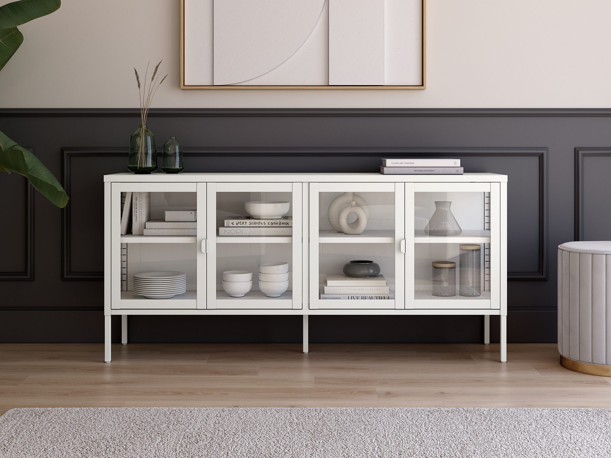 Aparador Cristal 150cm - Imagen 2